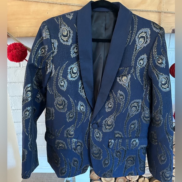 Mr Turk peacock jacket size 36 NWT - Picture 7 of 9